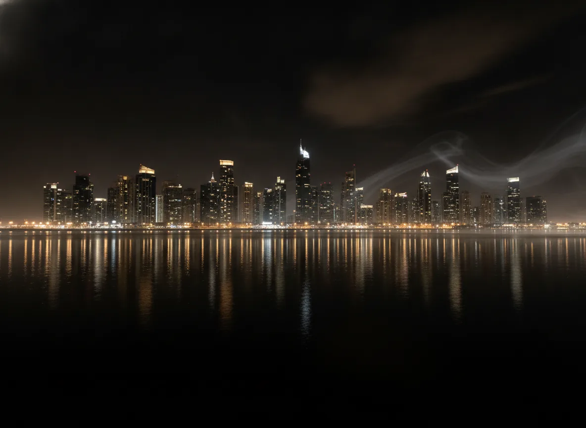 Dubai at night