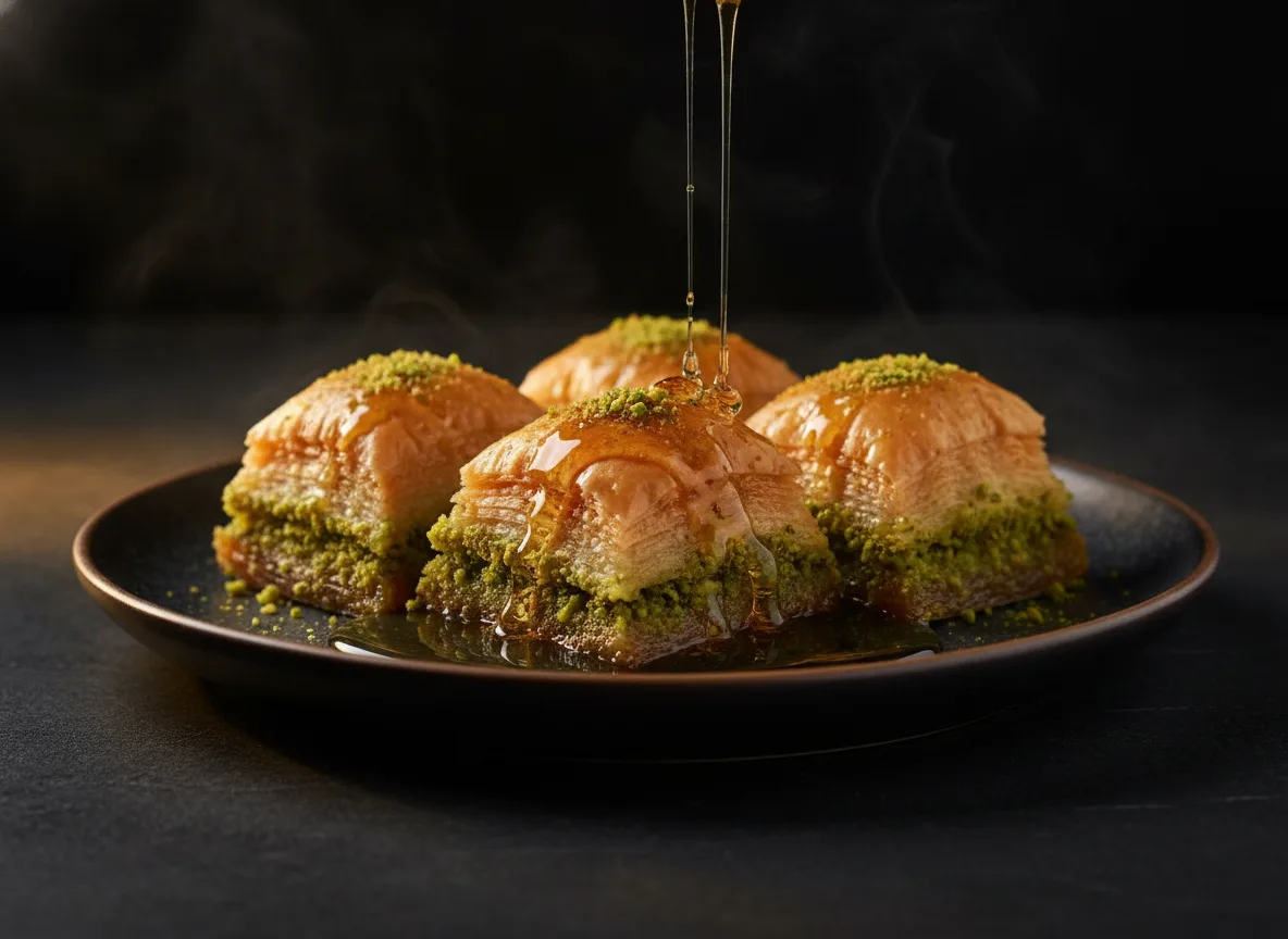 Baklava dessert